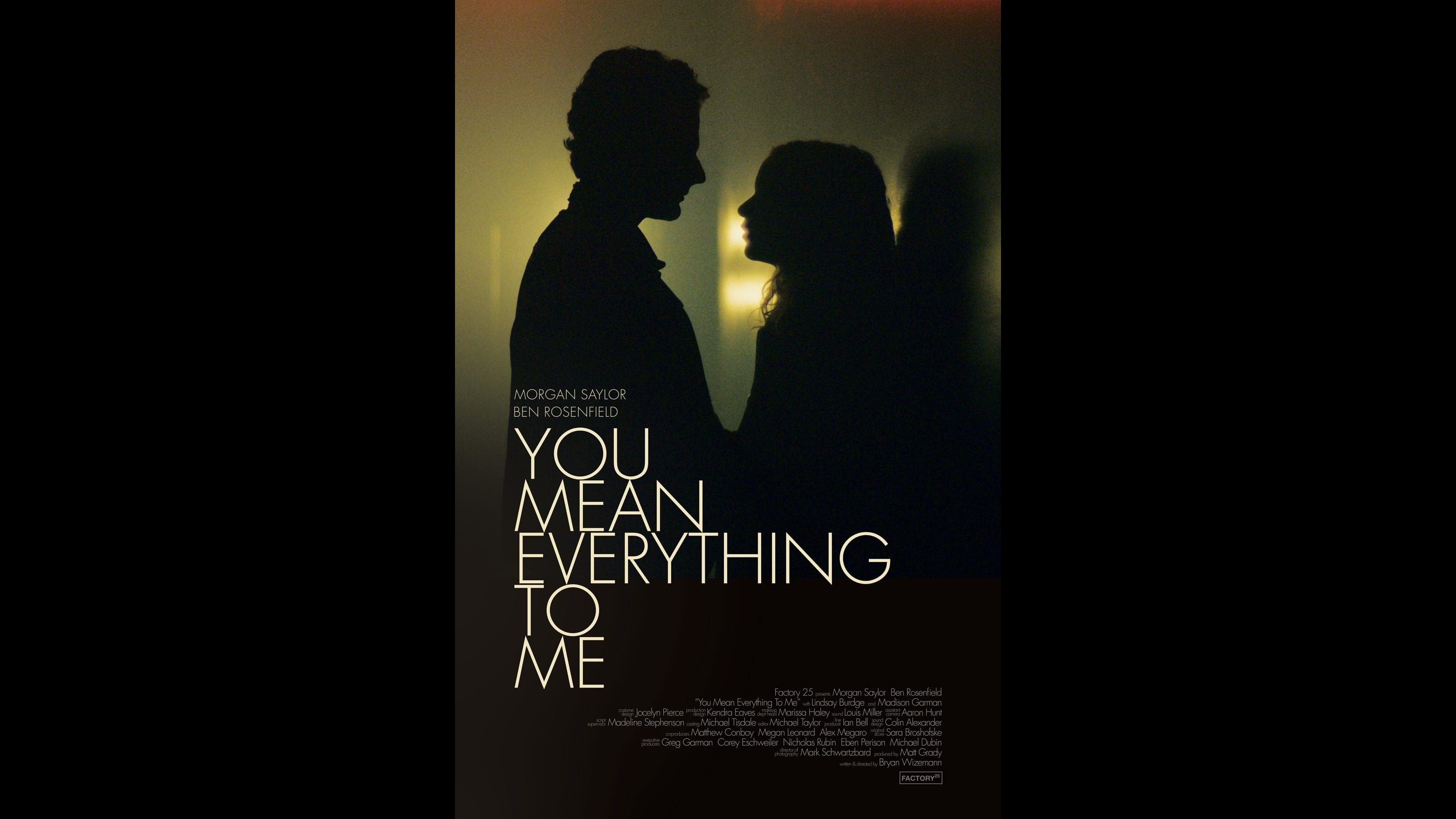you mean everything to me poster