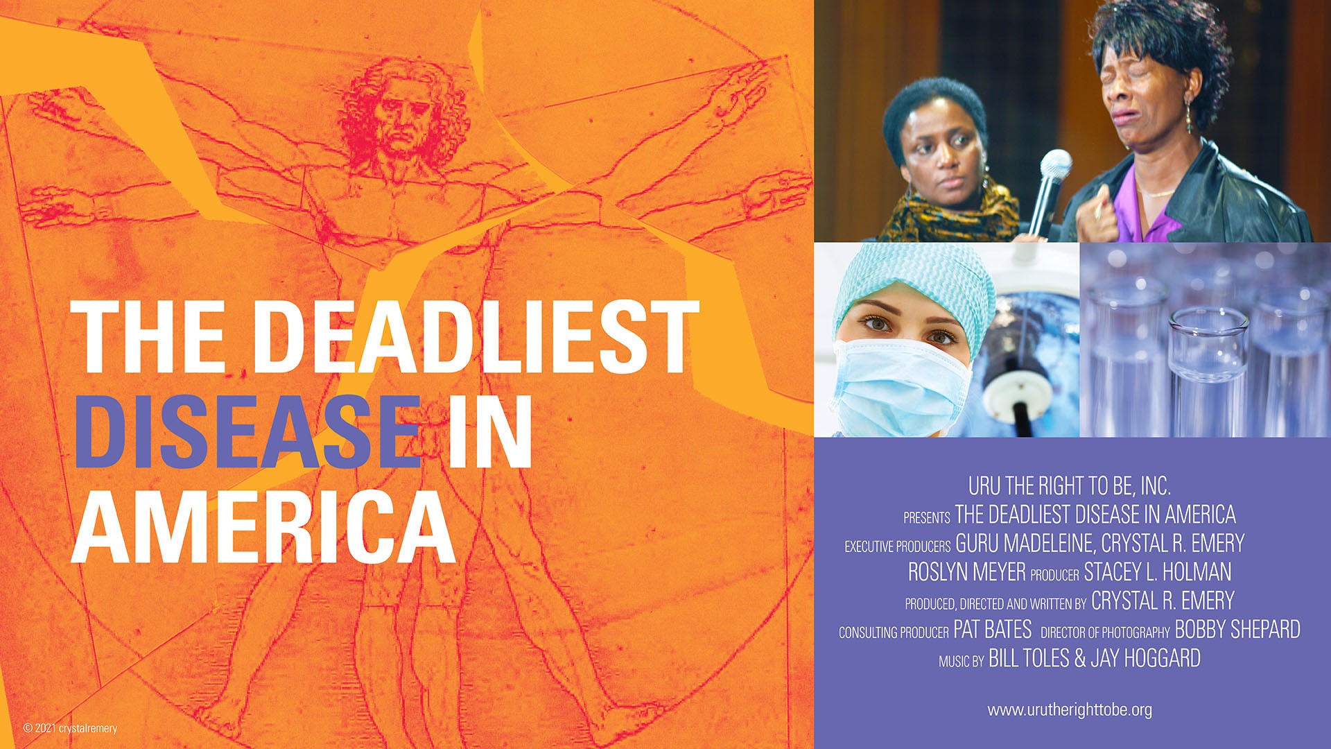 DEADLIEST DISEASE IN AMERICA Poster