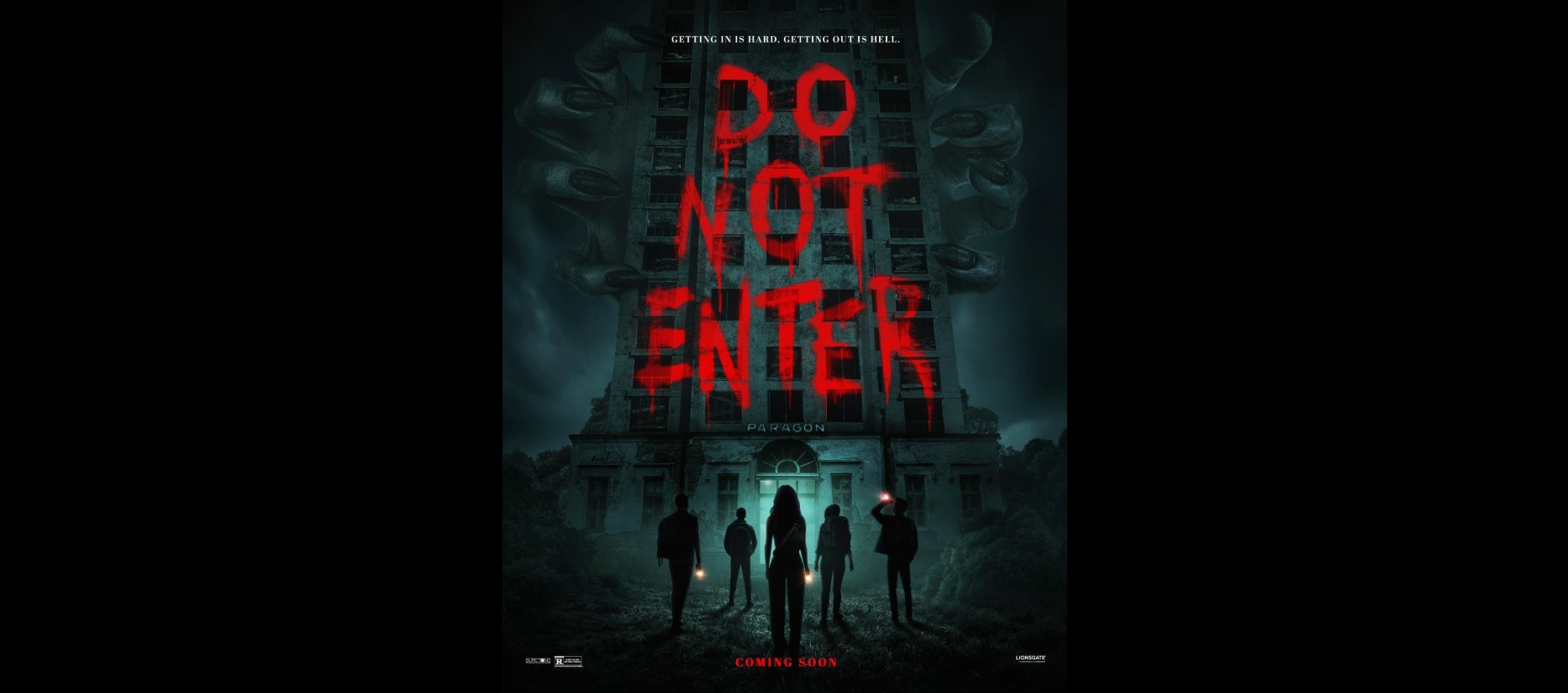DO NOT ENTER Poster cv