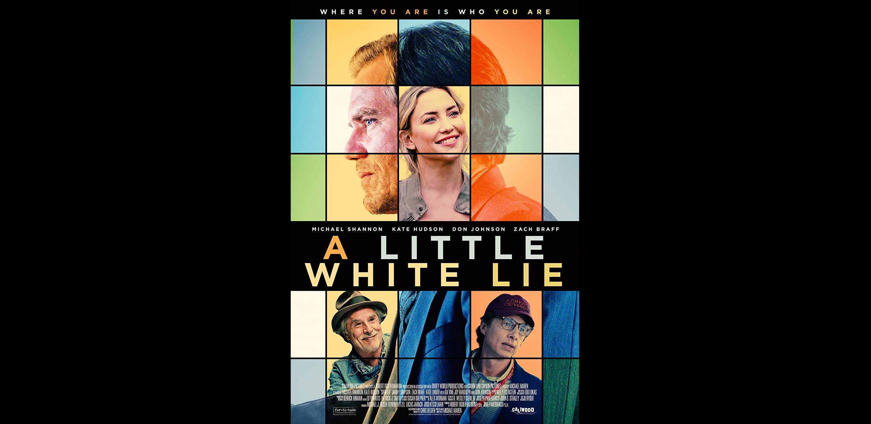 A LITTLE WHITE LIE Movie Poster 2023
