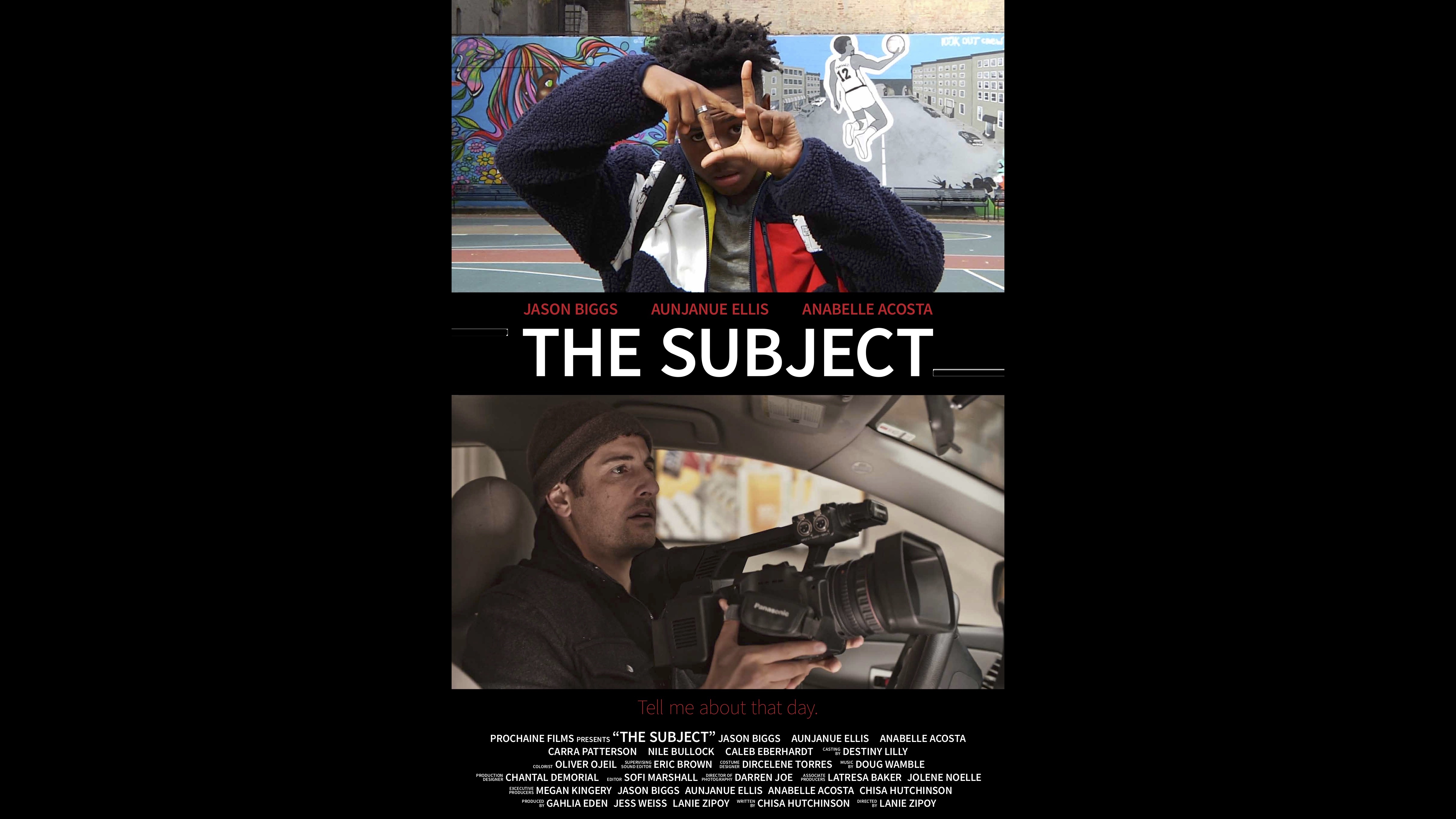 the subject movie poster