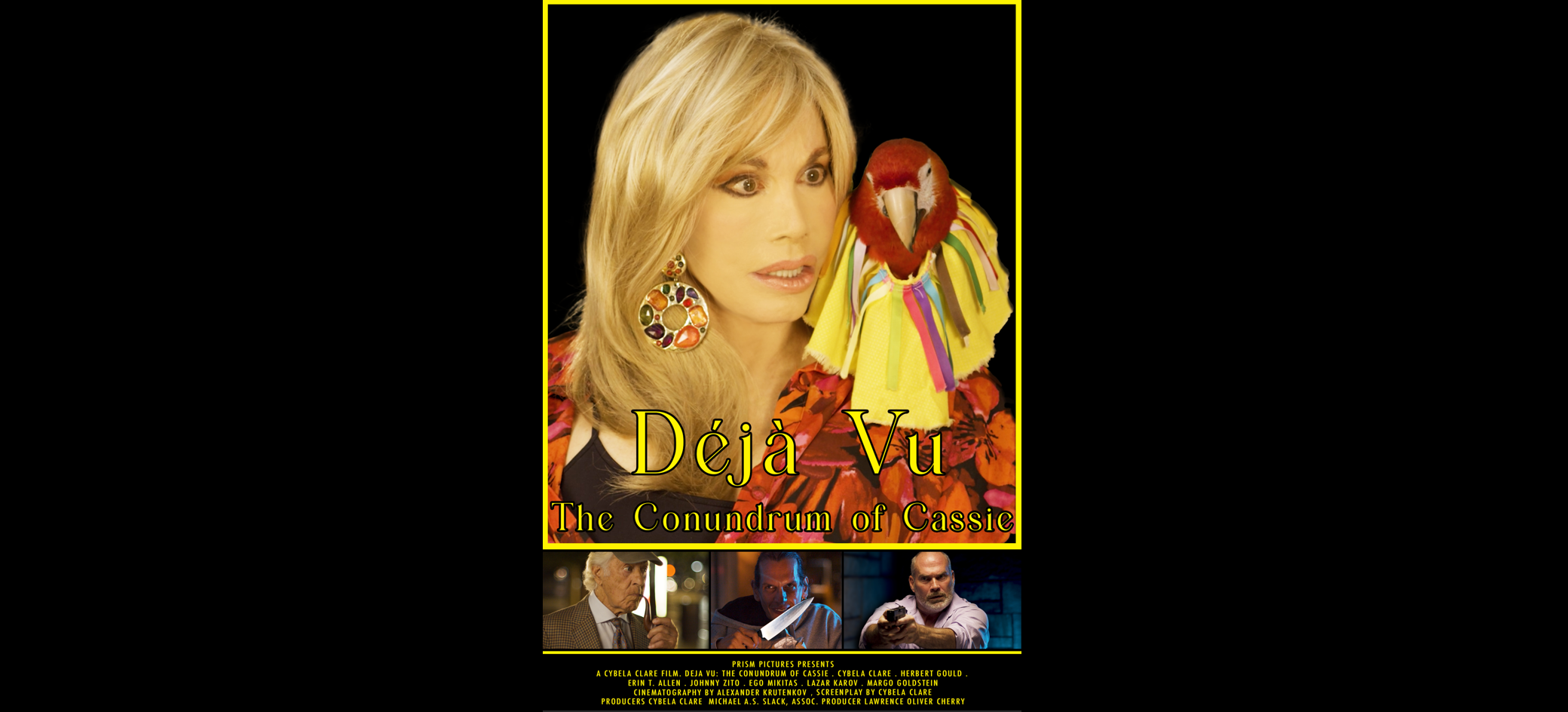 DEJA VU CASSIE Poster CV