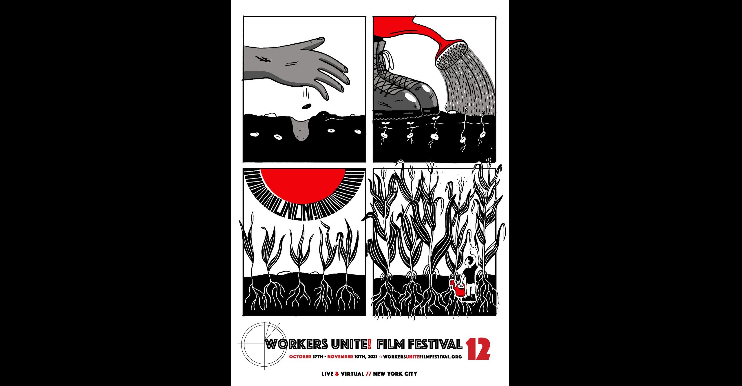 WORKERS UNITE FF 2023 Poster - Copy