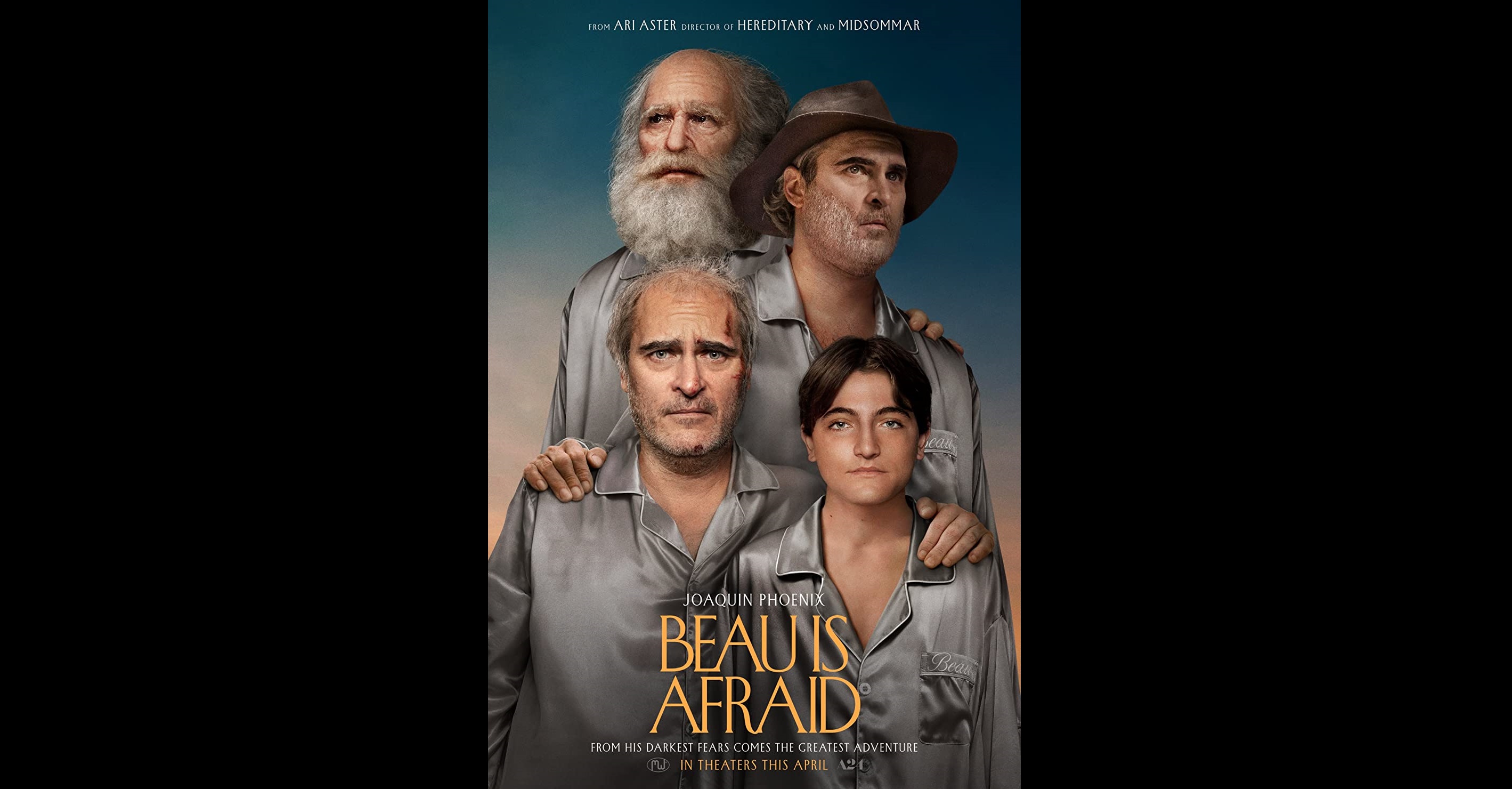 beau is afraid movie poster