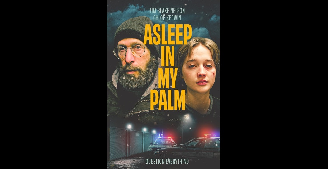 asleep in my palm poster