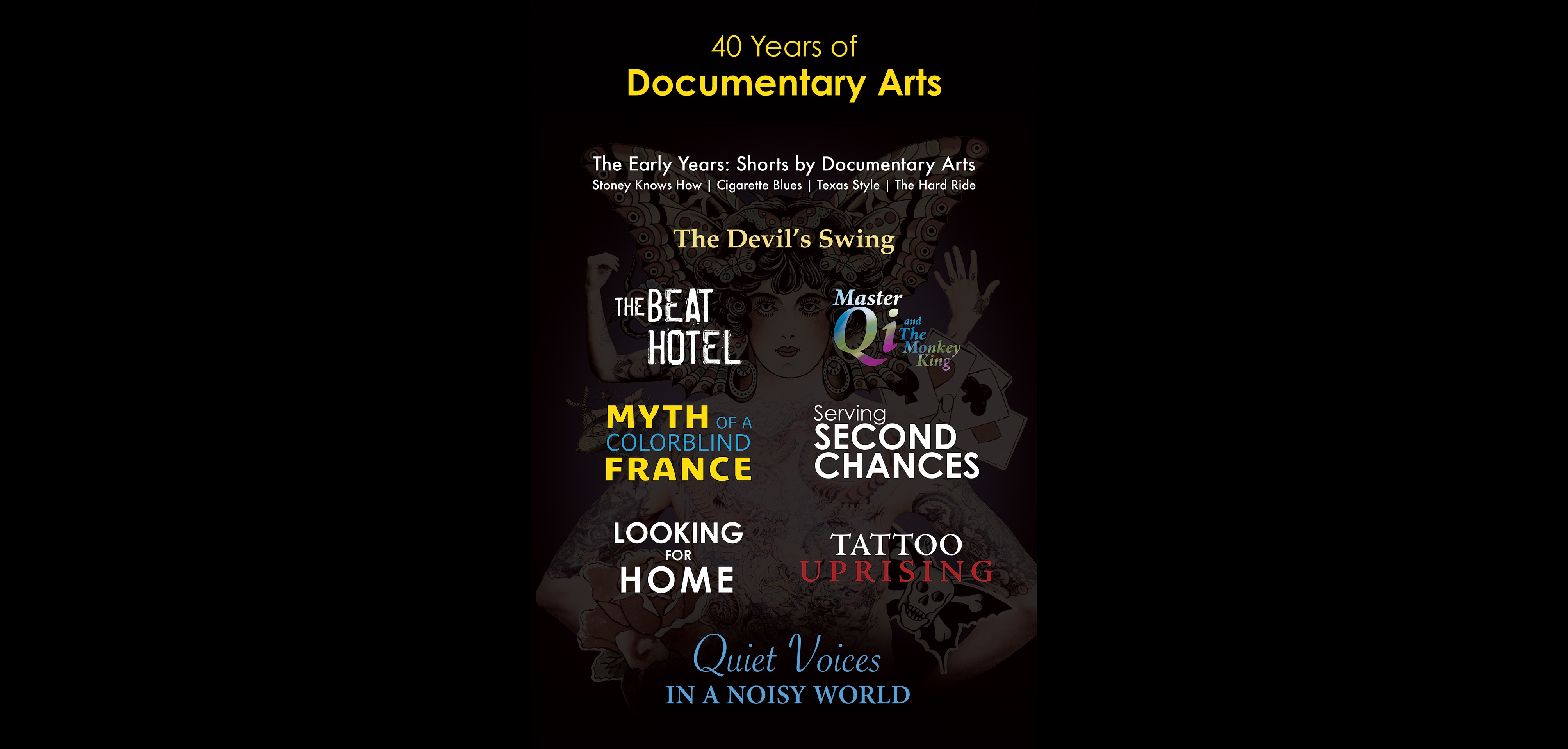 40 Years of Documentary Arts Poster - Copy