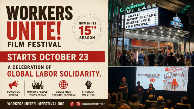 WORKERS UNITE! FILM FESTIVAL 2026