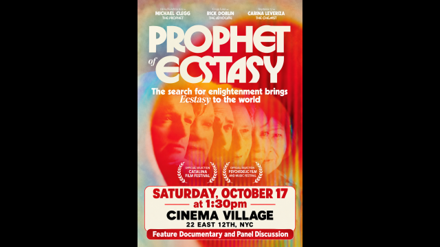 Prophet of Ecstasy (Panel with Rick Doblin and guests)